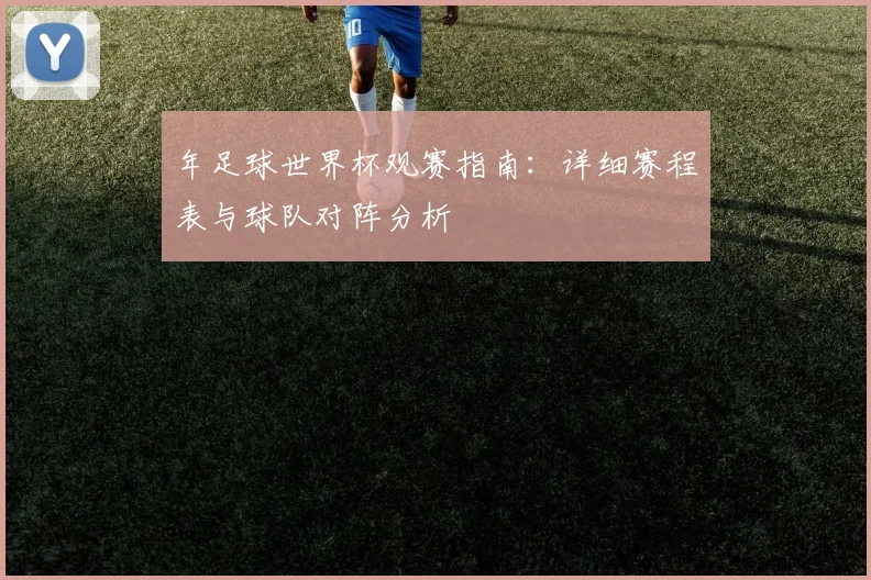 年足球世界杯观赛指南:详细赛程表与球队对阵分析