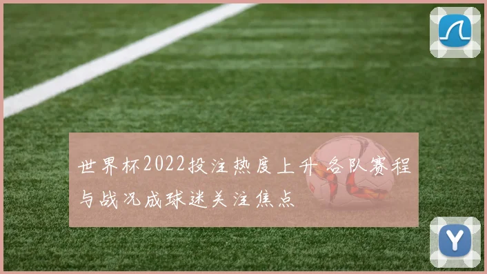 世界杯2022投注热度上升 各队赛程与战况成球迷关注焦点